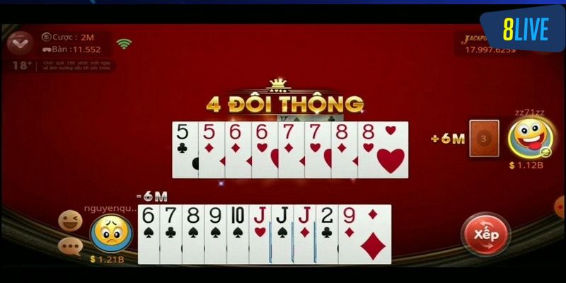 4 đôi thông dùng chặt 2 sẽ mang về hiệu quả tốt nhất cho game thủ